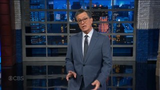 Stephen Colbert Defends Clooney for Leaving Biden Fundraiser Early: ‘He’s Out Protecting Gotham as Nipple Man’ | Video