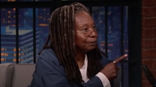 Whoopi Goldberg Derails Seth Meyers Interview to Thank Him for the Height of ‘Late Night’ Toilets | Video